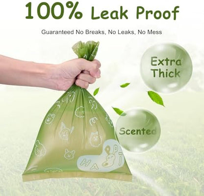IUI Dog Poop Bags, 160 Count, Lavender Dog Waste Bags, Leak-Proof, 8 Rolls