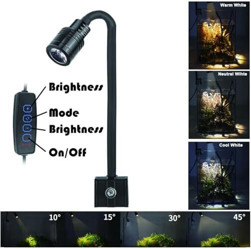 Betta Fish Tank kit,Small Nano Glass Fish Tank Start Kit with Filter,LED Light for Shrimp,Small Fish,Betta (1.5 Gallon)