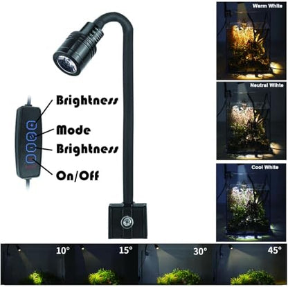 Betta Fish Tank kit,Small Nano Glass Fish Tank Start Kit with Filter,LED Light for Shrimp,Small Fish,Betta (1.5 Gallon)