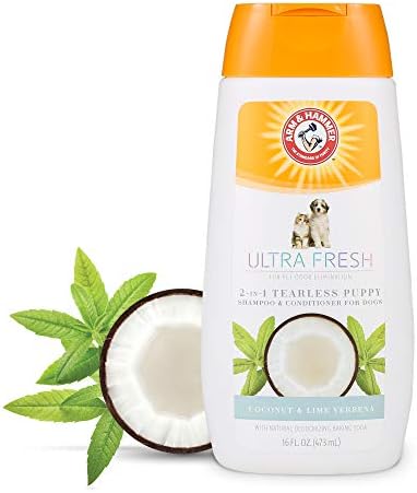 Arm & Hammer Tearless Puppy Shampoo, Coconut Lime Verbena, 16 Fl Oz