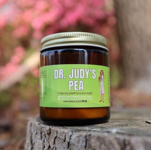 Dr. Judy's Pea (Palmitoylethanolamide) for Dogs, Cats, Equines | Hip & Joint, Comfort & Mobility, Overall Well-Being, & Immune Support | 40g