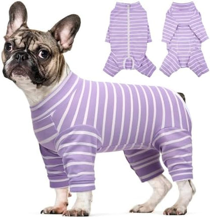 Kuoser Dog Recovery Suit, Anti-Licking Pajamas for Wounds