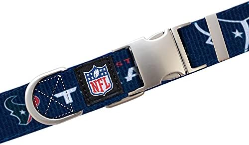 Littlearth NFL Detroit Lions Pet Premium Collar, Team Color, Small