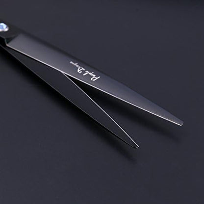 Purple Dragon 8.0 inch Professional Dog Grooming Hair Cutting Scissor