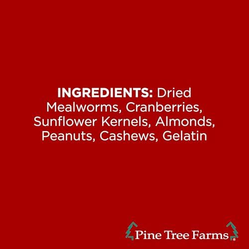 Pine Tree Farms Hen Pecked Classic Seed Log, 28 oz. (3 Pack)