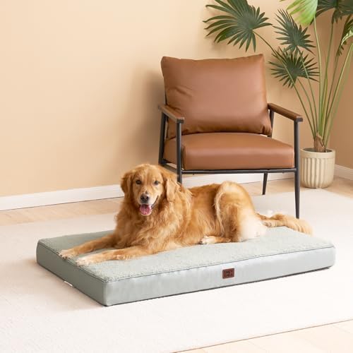 EHEYCIGA Orthopedic Dog Bed Extra Large with Removable Washable Cover, 50IN
