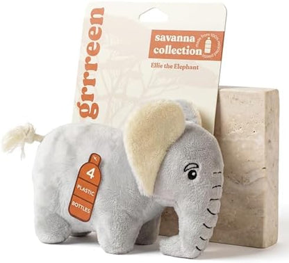 Premium Plush Dog Toy - Elephant Plush Dog Toy, Medium Eco Friendly
