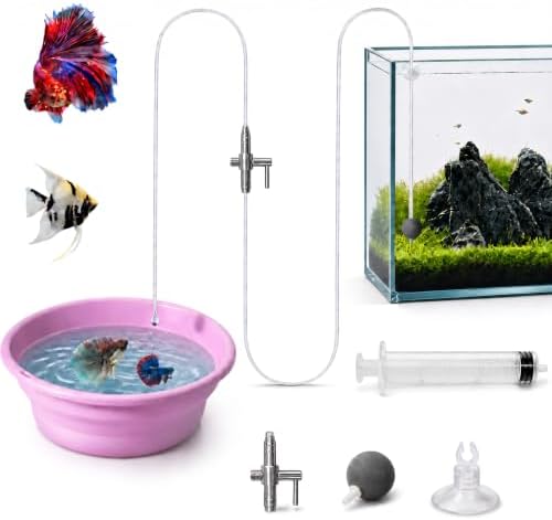Drip Acclimation Kit for Shrimp and Fish, Slow Drip Aquarium