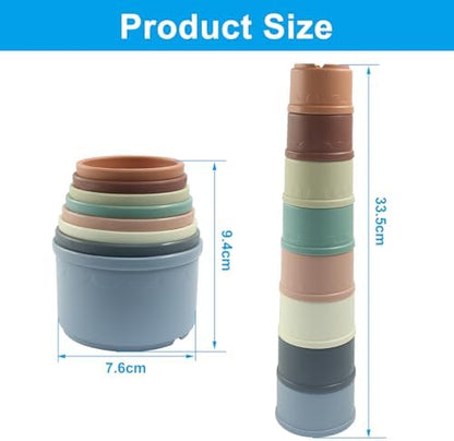 Foraging Cups for Rabbits, Multi-Colored, 8 Pcs