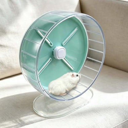 Silent Hamster Wheel,7.87 Inch Quiet Spinner Dwarf Hamster Running Wheel