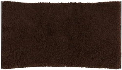 Trixie Lea Wall Mount Perch XXL, Cat Shelf with Soft Plush Cushion Bed, Ideal for Large Cats, 11 x 19-inches, Espresso Brown (44580)