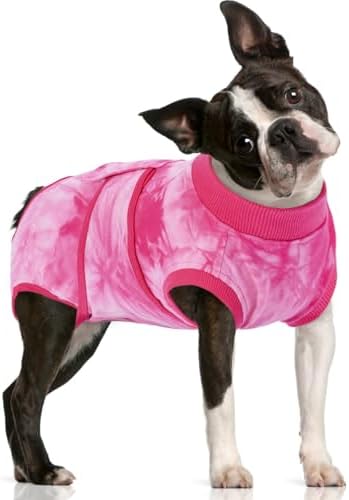FUAMEY Dog Surgery Suit, Surgical Suit for Dogs, Dog Onesie for Surgery