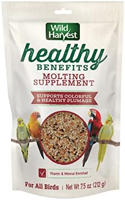 Wild Harvest Healthy Benefits Molting Supplement for All Birds 7.5 oz