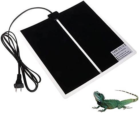 KABASI Reptile Heating Pad with Temperature Control, 14W 11x11inch