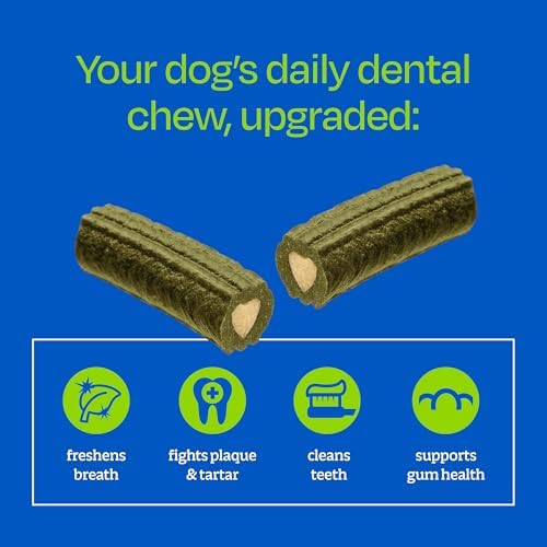 Ark Naturals Brushless Toothpaste Dog Dental Chews - Small Breeds (18 ct)