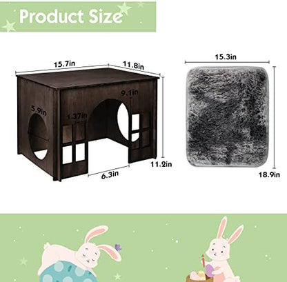 Large Rabbit Hideout, Rabbit Houses and Hideouts