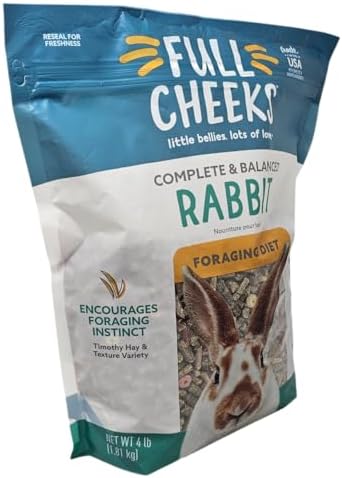 Rabbit Foraging Diet Pellet Food, 4 Pounds
