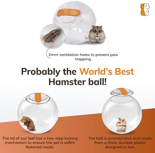 Clear Hamster Exercise Ball 7” – Pet Rat Accessories