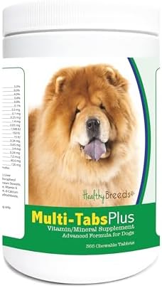 Healthy Breeds Chow Chow Multi-Tabs Plus Chewable Tablets 365 Count