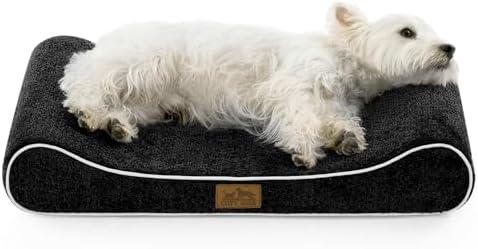 COZY KISS Orthopedic Dog Bed, for Small Dogs up to 35 lbs, 30x20x5in