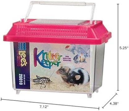 Lee's Kritter Keeper, Mini Rectangle w/Lid ( Colors May Vary )