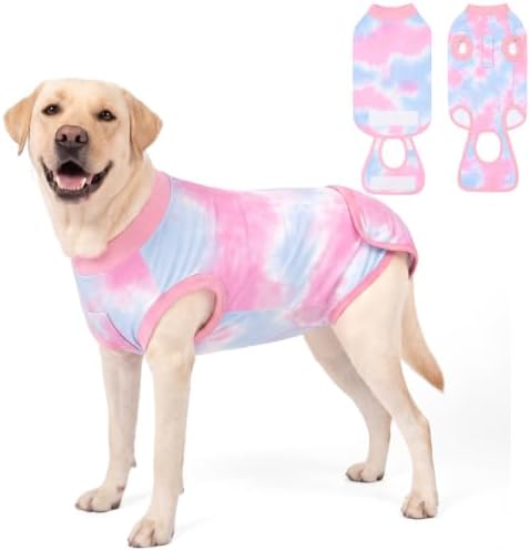 cyeollo Dog Surgery Recovery Suit, Surgical Onesie for Female & Male Dogs