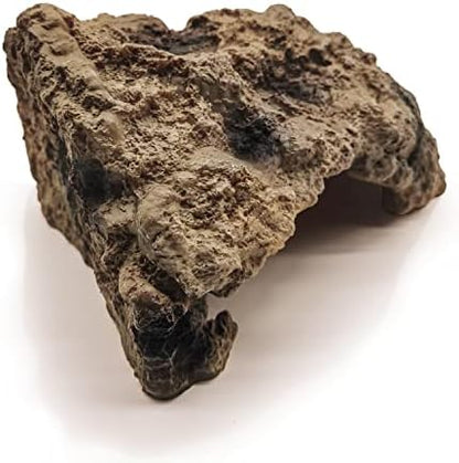 Reptile Hide Bearded Dragon Cave Hideouts Habitat Décor for Snake (Medium)
