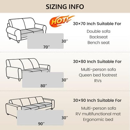 gogobunny 3X Stronger Waterproof Pet Blanket, Scratch Proof Furniture Protector for Dogs Cats, Reversible Cover 30x70 Inch, Dark Grey/Light Grey (Pack of 2)