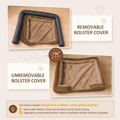 Comfort Expression Waterproof Orthopedic Dog Beds for Extra Large Dog