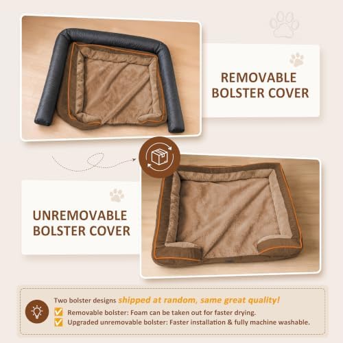 Comfort Expression Waterproof Orthopedic Dog Beds for Extra Large Dog