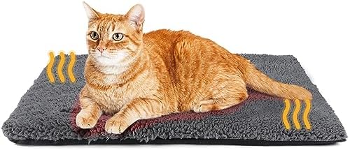 Mora Pets Self Warming Cat Bed Self Heating Cat Dog Mat Pet Pad Extra Warm