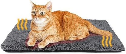 Mora Pets Self Warming Cat Bed Self Heating Cat Dog Mat Pet Pad Extra Warm