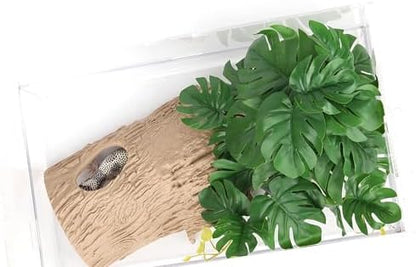 Reptile Fake Plants Terrarium Decor fit Leopard Gecko Ball Python