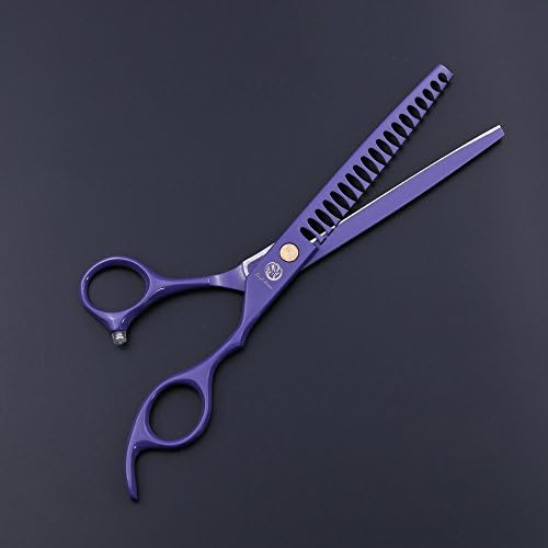 Purple Dragon 7.0 inch Professional Dog Grooming Hair Cutting Scissor