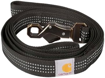 Carhartt Nylon Dual Handle Dog Leash Black L