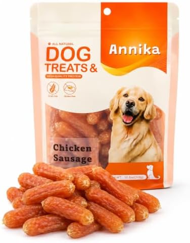 Annika Soft Chicken Sausage Dog Treats