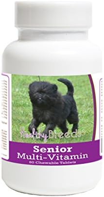 Healthy Breeds Affenpinscher Senior Dog Multivitamin Tablets 60 Count
