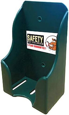 Safe-T Durable Plastic Salt Block Holder for Horses, Made in Canada (Green)