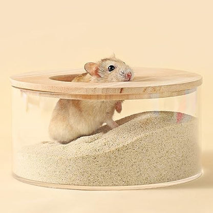 DR.DUDU 12lb Hamster Sand for Sand Bath, Hamster Cage Accessories(Beige)