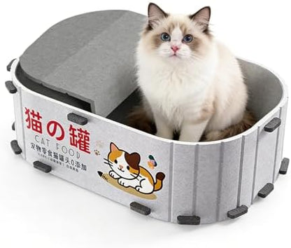 Small Cat Bed Pet Nest Felt Bed