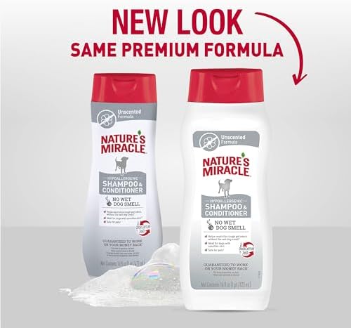Nature's Miracle Hypoallergenic 2-In-1 Shampoo & Conditioner, 16 oz