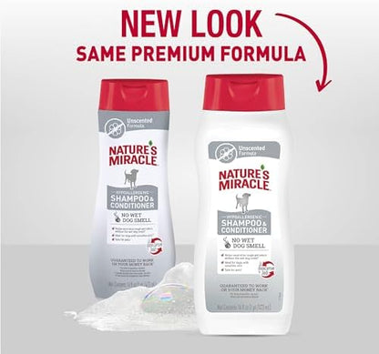 Nature's Miracle Hypoallergenic 2-In-1 Shampoo & Conditioner, 16 oz