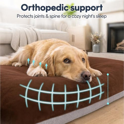 Magic Dog Orthopedic Large Dog Bed 39 Inch, Super Soft Medium Large Pet Bed