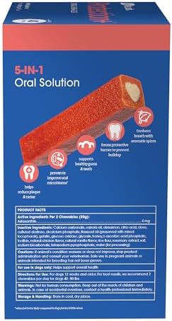 Ark Naturals Protection+ Brushless Toothpaste Chews - Large Breeds (40 ct)