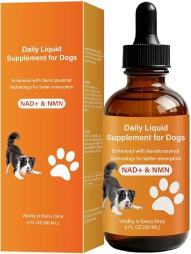 Dog Longevity Supplement with NMN, NAD+, CoQ10 & Resveratrol