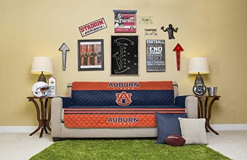 Pegasus Sports NCAA Microfiber Furniture Protector Cover with Elastic Straps