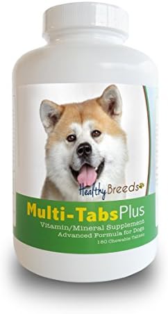 Healthy Breeds Akita Multi-Tabs Plus Chewable Tablets 180 Count