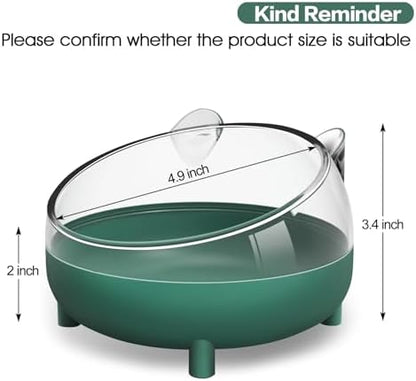 Hamster Bathtub,Small Animals Bathroom,Hamster Sand Bath Container,Hamsters Toilet for Dwarf Hamsters,Gerbils,mice,or Small Animals Food Bowl