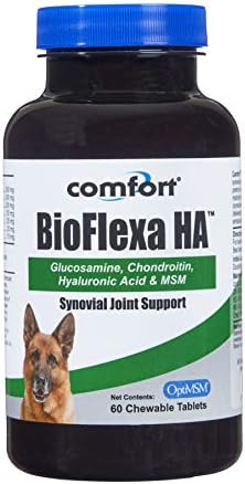 KALA HEALTH Comfort BioFlexa HA Hip and Joint Plus for Dogs, 60 Count