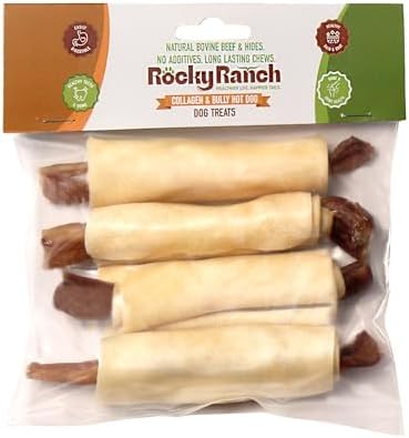 Rocky Ranch, Medium Chewer Bundle Pack, Beef Flavor, 15.92 oz, Adult Dog, Natural Chew Treats, Dental Care, High Protein. No additives